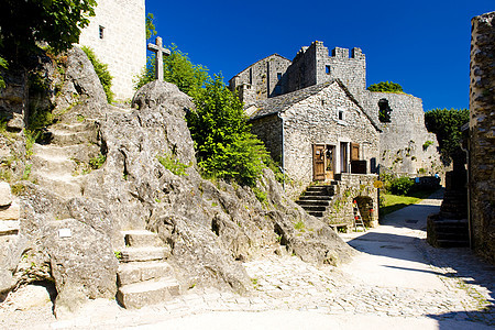 分会 法国历史性景点外观旅行位置村庄房屋建筑建筑学纪念碑图片