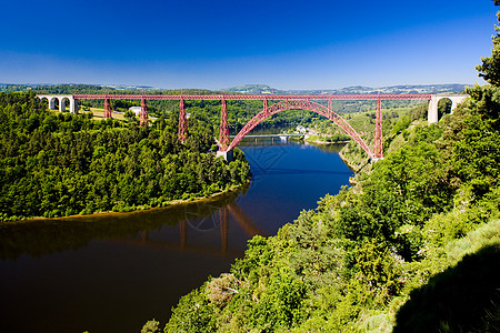 法国奥弗涅坎塔尔分道别建筑物桥梁外观建筑旅行世界建筑学风景工程河流图片