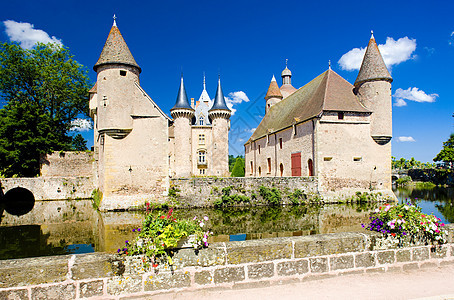 法国勃根迪州布拉莱特城堡位置景点建筑学建筑外观世界历史性黏土旅行历史图片