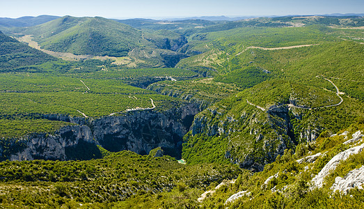 法国普罗旺斯构造旅行外观绿色地质学风景位置世界峡谷地质图片