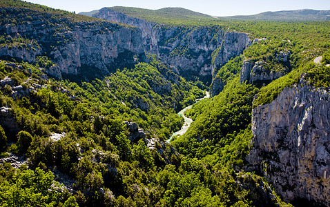 法国普罗旺斯峡谷构造旅行世界绿色地质学外观地质风景位置图片