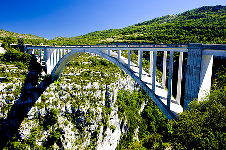 Pont de lArtuby 维登峡谷 普罗旺斯 法国旅行位置世界部门变量外观峡谷风景桥梁建筑物图片