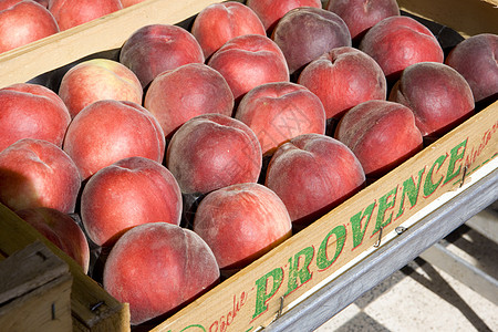 桃子 法国普罗旺斯的街头市场外观水果部门种植食品市场食物变量营养静物图片