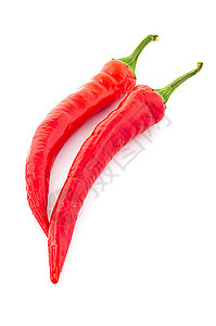 红辣椒工作室蔬菜小路剪裁厨房白色营养食物红色香料图片