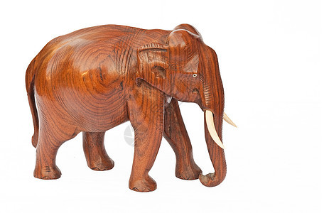 大象雕像雕刻哺乳动物动物文化塑像艺术古董民间木头纪念品图片