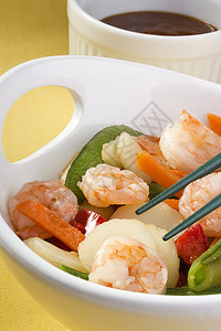 亚洲餐味道蔬菜午餐食物餐厅服务烹饪文化筷子白色图片