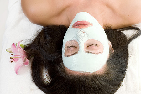 面面罩水合物护理沙龙深层女孩治疗清洁水疗皮肤女孩们图片