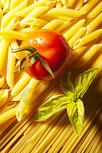 意大利菜饮食面条美食食物背景图片