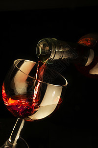红酒红色透明度派对愿望玻璃酒精瓶子图片