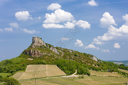 法国伯根迪位置解决方案旅行风景地质摇滚马孔岩石世界构造图片