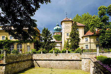 波兰 兰特克城堡建筑世界建筑学纪念碑建筑物花园外观历史性旅行宫殿图片