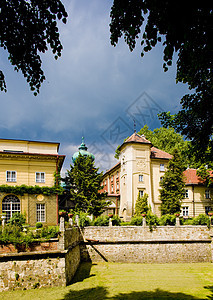 波兰 兰特克城堡建筑位置历史性纪念碑建筑物旅行历史景点建筑学外观图片