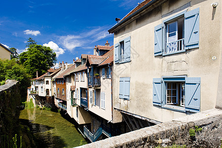 法国 法国 弗朗切康特 Jura区 Arbois房屋河流建筑建筑物城市建筑学位置旅行外观世界图片