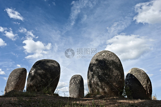 埃沃拉阿尔门德雷斯巨石纪念碑宗教结盟石头岩石花岗岩旅游巨石地标纪念碑装饰图片