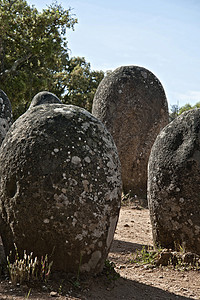 埃沃拉阿尔门德雷斯巨石纪念碑历史性地标旅游岩石石器纪念碑结盟宗教石头花岗岩图片