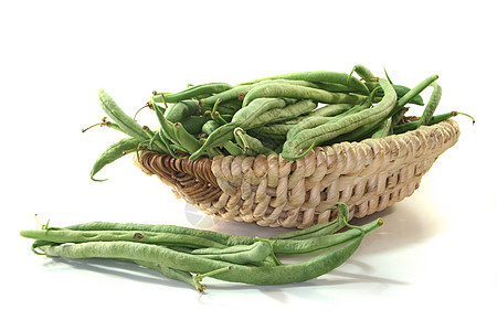 绿豆篮子种子食物公主豆类绿色蔬菜卷须蜡豆图片