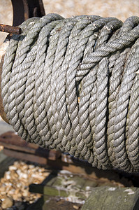 旧绞索航海车轮腐蚀机器绞盘古董工业电缆机械圆形图片