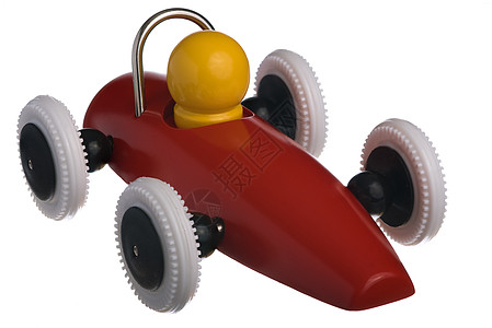 孩子的红色玩具赛车图片