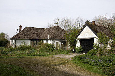 Bungalow 宾馆平房财产住宅建筑房子英语乡村小路国家白色图片