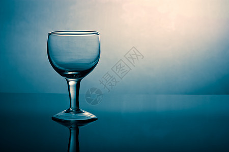玻璃杯器皿反射玻璃青色黄色图片
