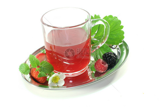 果树果茶输液热饮森林水果维生素芳香混合物饮料图片