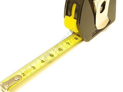 计量工具磁带塑料测量乐器数学量具几何学厘米黄色统治者图片