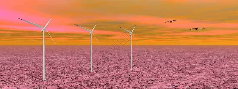 风力涡轮机发电机风车环境蓝色绿色活力刀片涡轮天空力量图片