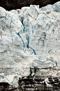 阿拉斯加冰川山脉爬坡冰山丘陵蓝色图片