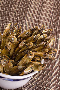 干鱼海鲜美味美食生物情调食物熏制动物群异国盐渍图片