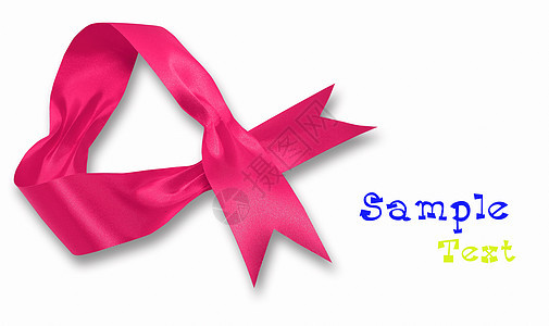 粉色乳腺癌认识丝带背景图片