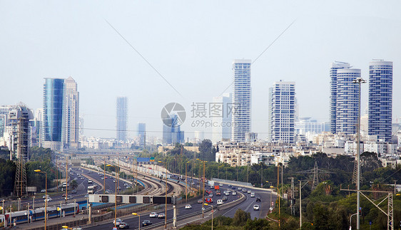 现代城市建筑房子摩天大楼都市全景建筑学景观基础设施住房图片