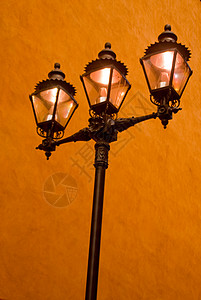 墨西哥街灯背景图片