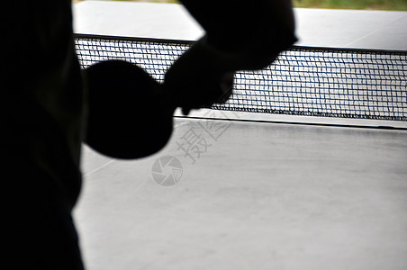 乒乓球  桌球网球挑战竞争中心游戏玩家活动白色球拍桌子水平图片