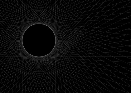 网格图解背景圆圈材料黑色空白圆形插图旋转线条艺术金属图片