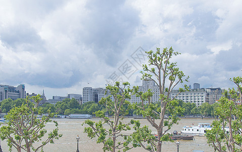 伦敦泰晤士河英语王国全景图片