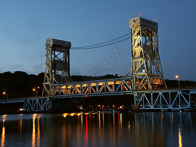 港口起重桥     密歇根州Houghton图片