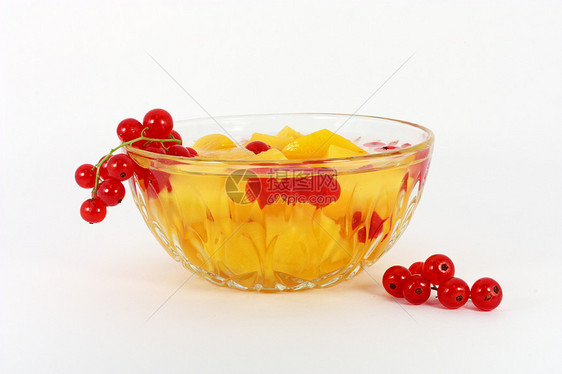 Peach 折叠玻璃橙子蜜饯果汁红色白色食物水果果味甜点图片