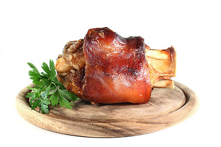 烧烤猪叉猪肉盘子美食骨头传统皮肤果皮小腿食物图片