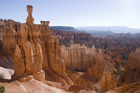 圆峡谷岩石橙子农村红色山脉旅行美丽沙漠假期图片