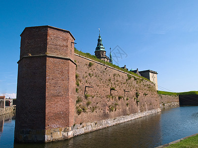 Kronborg 哈姆雷特埃尔西诺尔赫辛格堡丹麦天空教会港口文化遗产地标观光堡垒吸引力旅行历史性图片