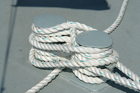 航空船绳滚滚索具码头编织纺织品环形电缆材料航行帆船海洋图片