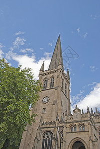 威克菲尔德大教堂的Spire图片