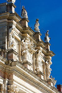 塞戈维亚省圣伊尔德丰索拉格拉尼亚细节历史性位置景点旅行建筑物雕塑建筑学城堡宫殿图片