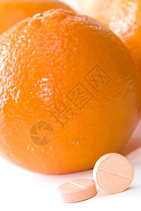 维生素C水果橙子用药饮食探戈医疗食物药店药品药片图片