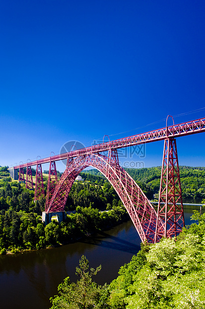 法国奥弗涅坎塔尔分道别世界建筑工程建筑学桥梁旅行建筑物外观位置河流图片