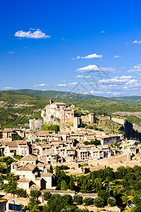 西班牙阿拉贡韦斯卡省阿尔奎扎尔村庄位置外观世界乡村建筑学旅行图片