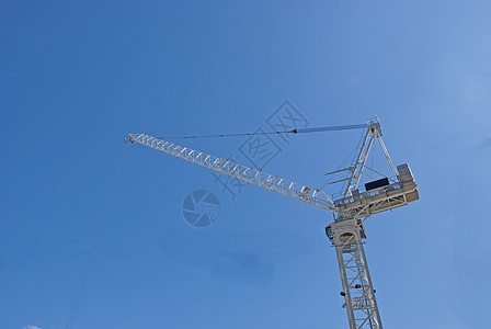 白塔鹤工作生长工程工业技术城市吊装繁荣商业起重机图片