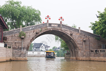 苏州有名的风巧风景区房子运河建筑物枫桥诗人图片