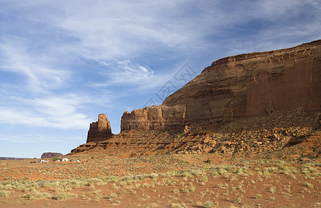 巨石峡谷全景橙子日落农村红色旅行纪念碑沙漠图片