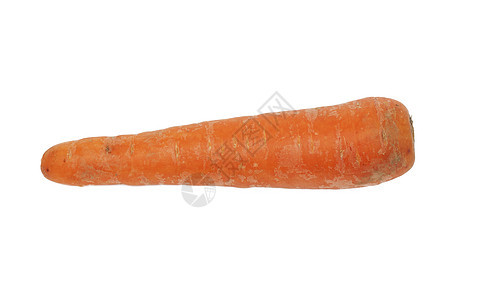 白色背景上新鲜红胡萝卜蔬菜食物红色背景图片